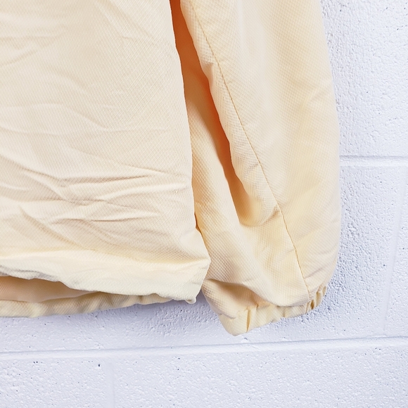 Sunderland of Scotland 1/2 Zip Golf Pullover Windbreaker Jacket Yellow Men's XL - Picture 5 of 11